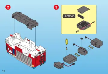 Bauanleitungen Playmobil 4821-A - Feuerwehr-Rüstfahrzeug (14)