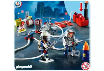 Playmobil 4825-A - Löschtrupp mit Druckpumpe