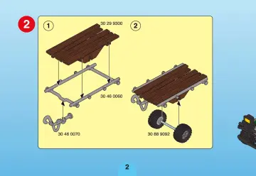 Notices de montage Playmobil 4834-A - Quad safari et braconnier (2)