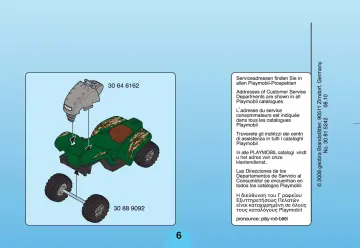 Notices de montage Playmobil 4834-A - Quad safari et braconnier (6)