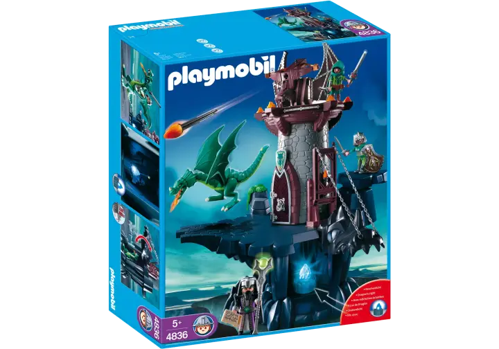 Playmobil 4836-A - Donjon du Dragon Vert - BOX