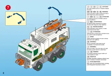 Bauanleitungen Playmobil 4839-A - Adventure Truck (8)