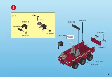 Bauanleitungen Playmobil 4844-A - Schatzsucher-Amphibientruck (3)
