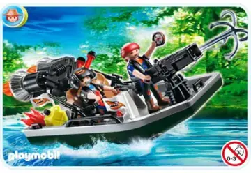 Playmobil 4845-A - Schatzräuberboot mit Kanone