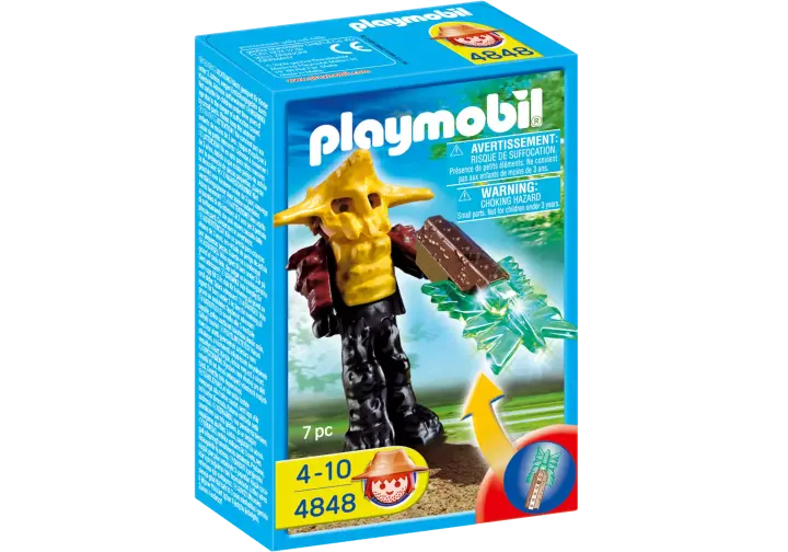 Playmobil 4848-A - Tempelwächter mit grüner Leuchtwaffe - BOX