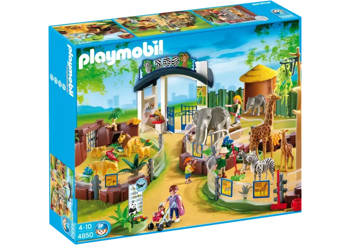 Playmobil 4850-A - Großer Tierpark - BOX