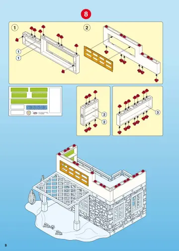 Notices de montage Playmobil 4857-A - Maison de campagne (8)