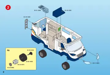 Notices de montage Playmobil 4859-A - Grand camping-car familial (2)