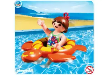 Playmobil 4860-A - Mädchen mit Schwimmreif