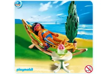 Playmobil 4861-A - Frau in Hängematte