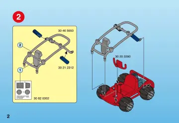 Notices de montage Playmobil 4863-A - Buggy (2)