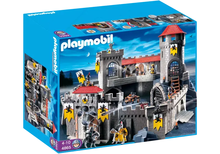 Playmobil 4865-A - Château-fort des chevaliers du Lion - BOX