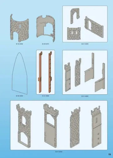 Bauanleitungen Playmobil 4865-A - Große Löwenritterburg (19)