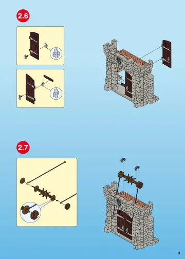 Bauanleitungen Playmobil 4866-A - Raubritterburg (9)