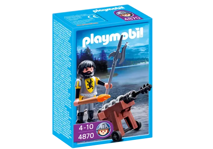 Playmobil 4870-A - Canonnier des chevaliers du Lion - BOX