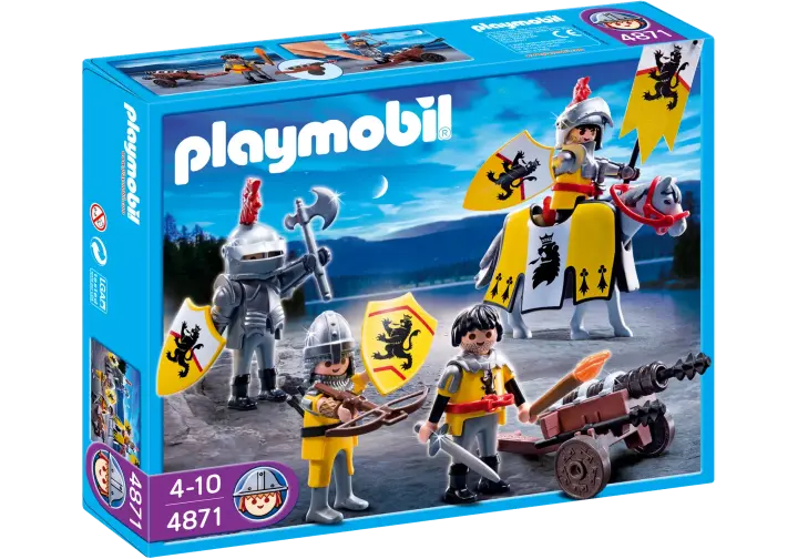 Playmobil 4871-A - Löwenrittertrupp - BOX