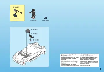 Bauanleitungen Playmobil 4876-A - Agenten Super-Racer (3)