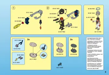 Notices de montage Playmobil 4877-A - Jet de détection des Agents Secrets (3)