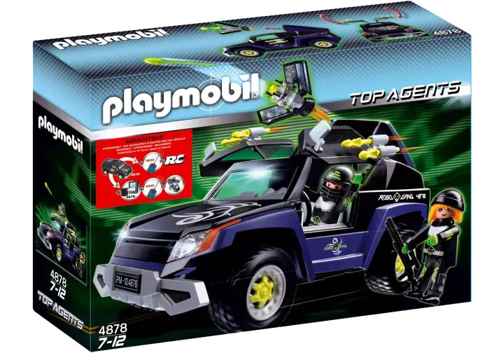 Playmobil 4878-A - 4x4 du Robo-Gang - BOX