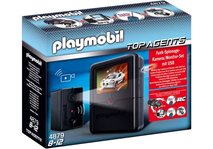 Playmobil 4879-A - Spionage Kameraset - BOX