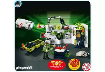 Playmobil 4880-A - Robo-Gangster Labor mit Multifunktionstaschenlampe