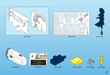 Bauanleitungen Playmobil 4880-A - Robo-Gangster Labor mit Multifunktionstaschenlampe (9)