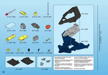Bauanleitungen Playmobil 4882-A - Robo-Gangster Turbokampfschiff (12)