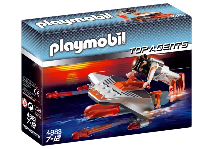 Playmobil 4883-A - Plongeur torpille - BOX