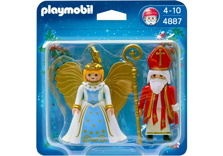 Playmobil 4887-A - Saint Nicolas et Ange - BOX