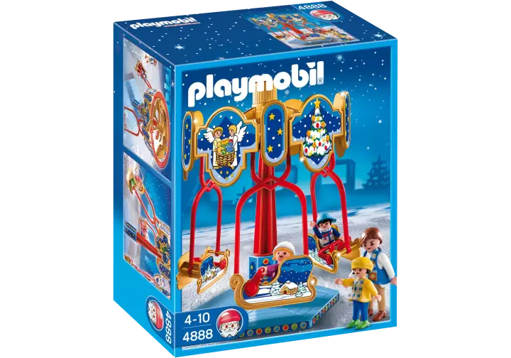 Playmobil 4888-A - Manège avec luges - BOX