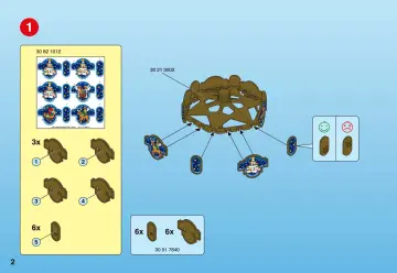 Bauanleitungen Playmobil 4888-A - Schlittenkarussell (2)