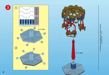 Bauanleitungen Playmobil 4888-A - Schlittenkarussell (4)