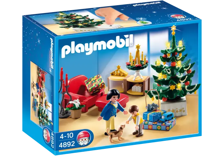 Playmobil 4892-A - Salon avec décorations de Noël - BOX