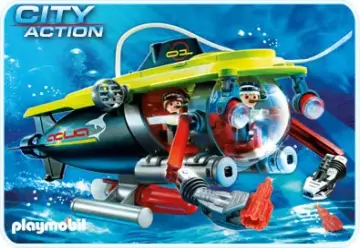 Playmobil 4909-A - Tiefsee-Tauchboot mit Unterwassermotor