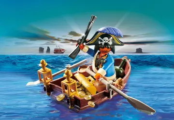 Playmobil 4942 - Pirate avec barque et trésor