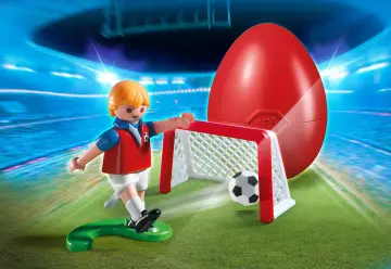 Playmobil 4947 - Joueur de football avec cage au but