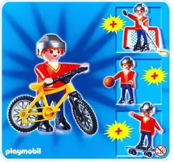 Playmobil 4948-A - Garçon/accessoires multisport