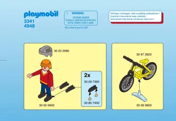 Notices de montage Playmobil 4948-A - Garçon/accessoires multisport (1)