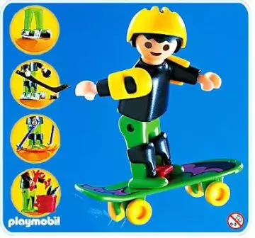 Playmobil 4998-A - MultiKid-Enfant / skateboard