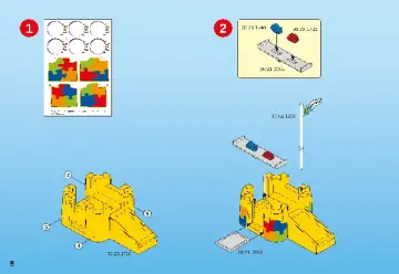 Istruzioni di montaggio Playmobil 5024 - Parco Giochi (8)