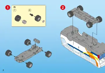 Bauanleitungen Playmobil 5106-A - Schulbus (2)