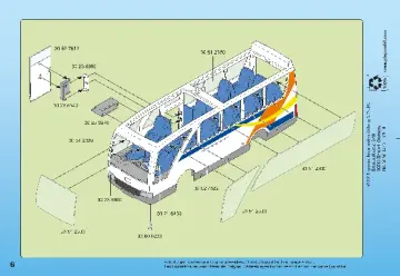 Bauanleitungen Playmobil 5106-A - Schulbus (4)