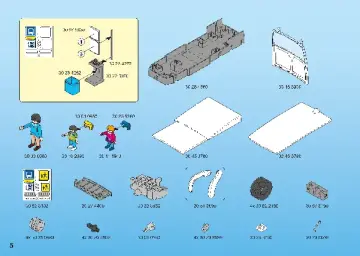 Notices de montage Playmobil 5106 - Car scolaire (6)