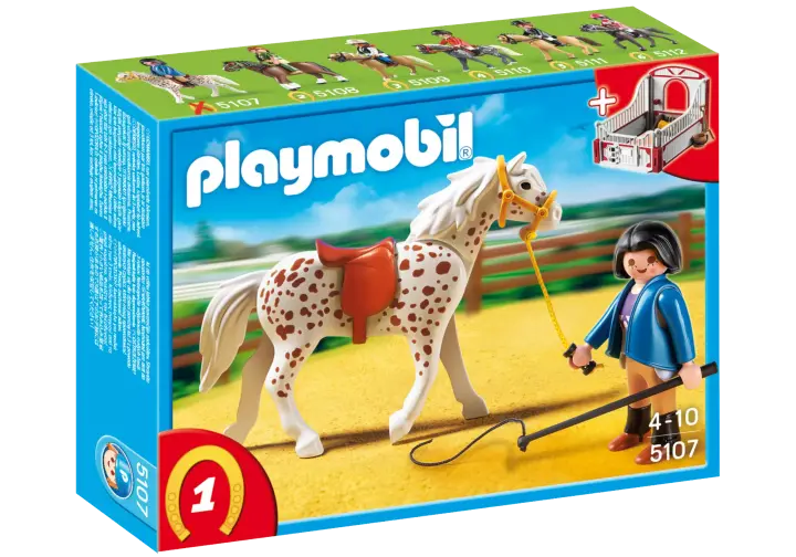 Playmobil 5107-A - Knabstrupper - BOX