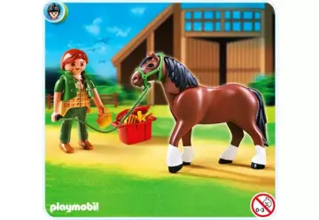 Playmobil 5108-A - Shire Horse