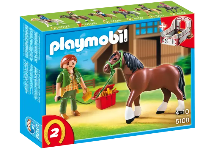 Playmobil 5108-A - Shire Horse - BOX