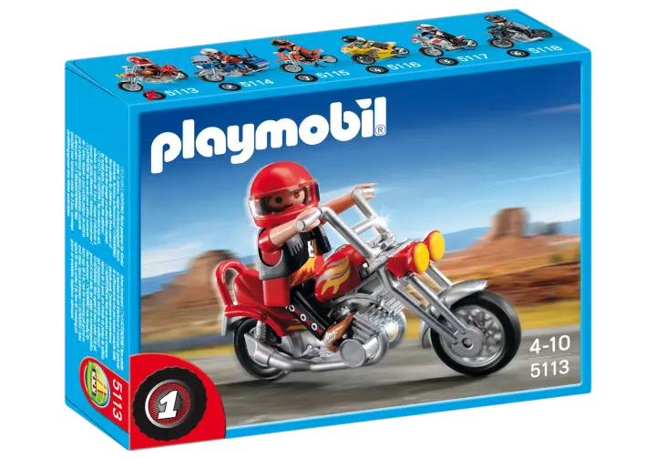 Playmobil 5113-A - Chopper - BOX