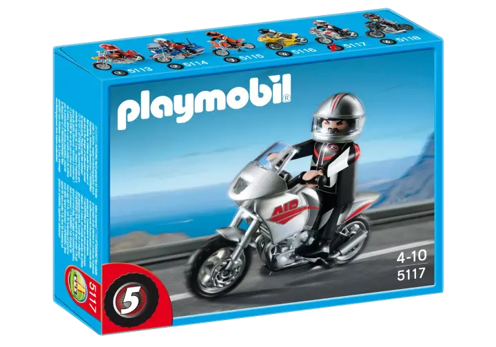 Playmobil 5117-A - Naked Bike - BOX