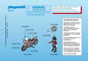 Bauanleitungen Playmobil 5117-A - Naked Bike (1)