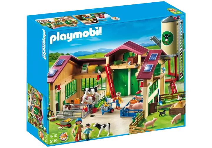 Playmobil 5119-A - Neuer Bauernhof mit Silo - BOX